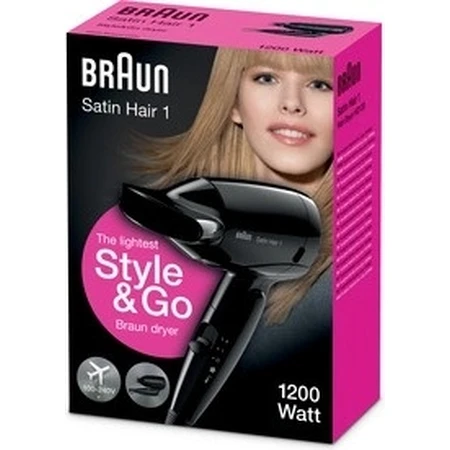 Braun Satin Hair 1 Hd 130 To Go 1pc 1×1 1pc secador de pelo