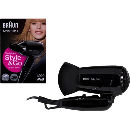 Braun Satin Hair 1 Hd 130 To Go 1pc 1×1 1pc secador de pelo