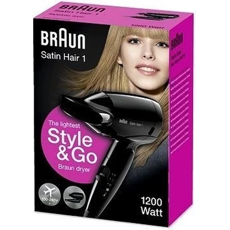 Braun Satin Hair 1 Hd 130 To Go 1pc 1×1 1pc secador de pelo