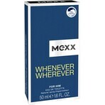 Mexx Whenever Wherever Men Edt 50ml 1×50 ml, Eau de toilette