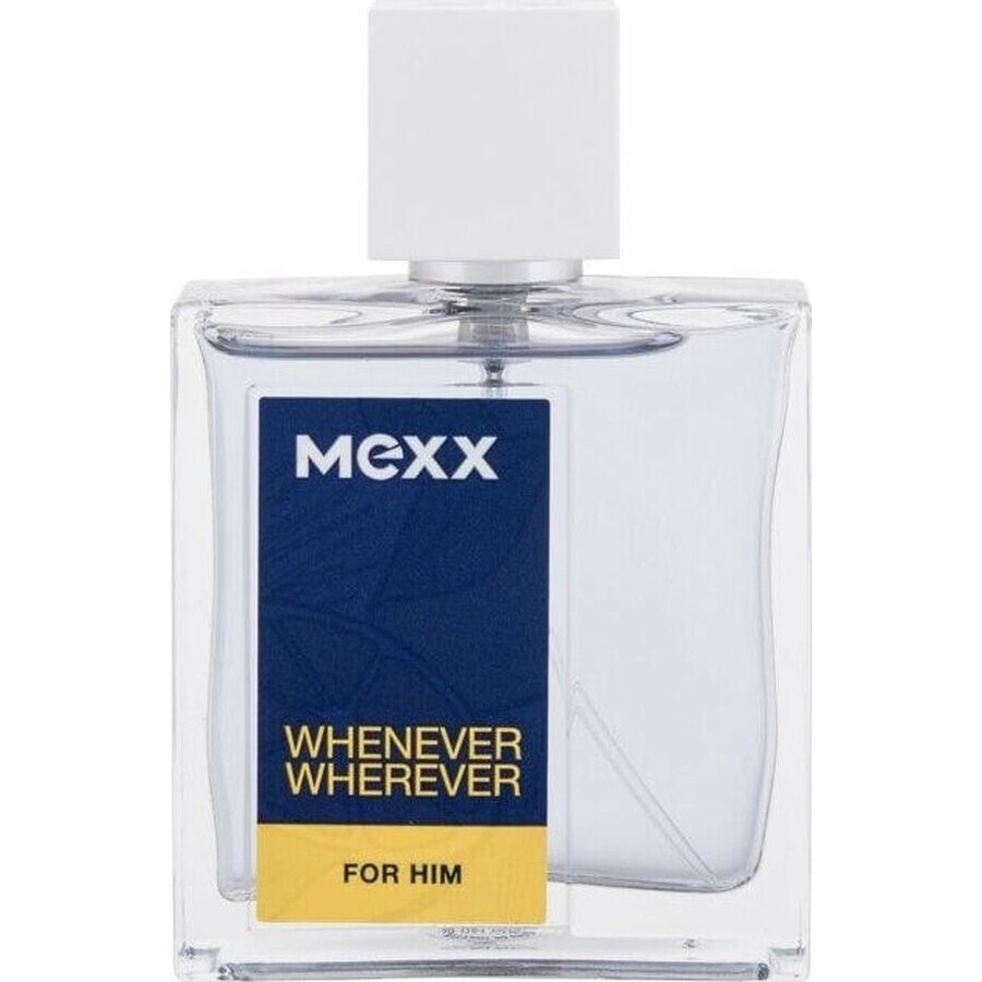 Mexx Whenever Wherever Men Edt 50ml 1×50 ml, Eau de toilette Mexx Whenever Wherever Men Edt 50ml 1×50 ml, Eau de toilette