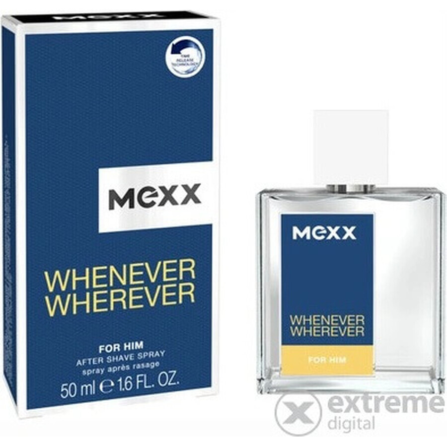 Mexx Whenever Wherever Men Edt 50ml 1×50 ml, Eau de toilette Mexx Whenever Wherever Men Edt 50ml 1×50 ml, Eau de toilette