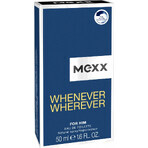 Mexx Whenever Wherever Men Edt 50ml 1×50 ml, Eau de toilette