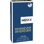 Mexx Whenever Wherever Men Edt 50ml 1×50 ml, Eau de toilette