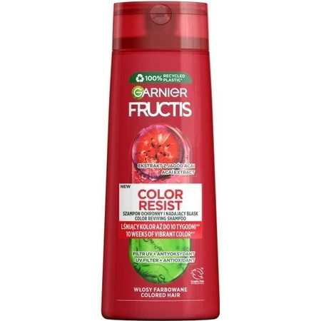 Garnier Fructis Champú Colour Resist 1×250 ml, champú