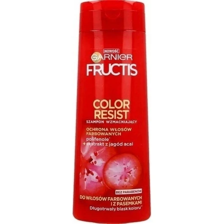 Garnier Fructis Champú Colour Resist 1×250 ml, champú