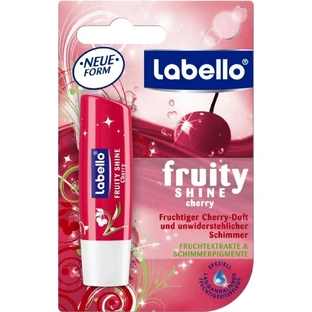 Labello CHERRY SHINE 4×8 g, baume à lèvres coloré