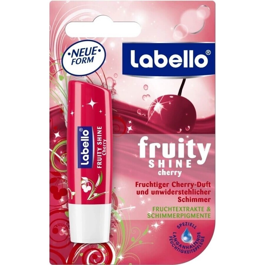 Labello CHERRY SHINE 4×8 g, colored lip balm