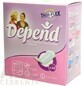 DEPEND ULTRA MINI 1&#215;22 pcs, incontinence pads 7&#215;19 cm