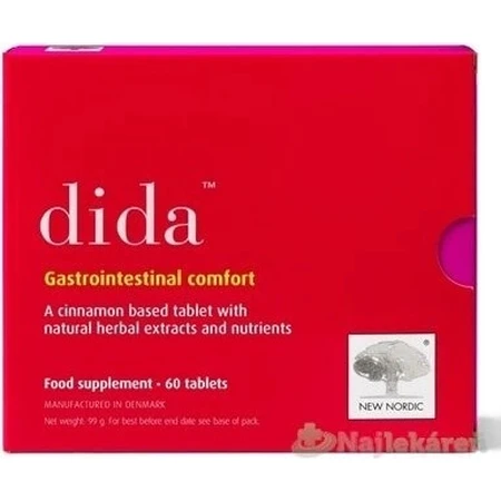 NEW NORDIC dida 1×60 tbl, reduce las flatulencias