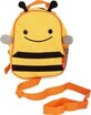 Zoo SKIP HOP backpack with safety leash Bee 1+ 1&#215;1 pcs, backpack