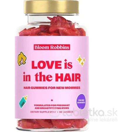 LOVE is in the HAIR - Hair gum for new moms 1×60 pcs, nutritional supplement for moms