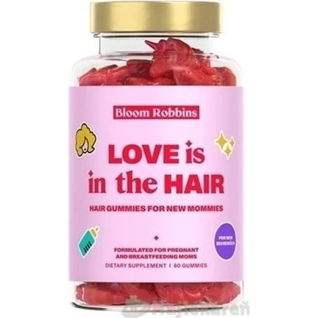 LOVE is in the HAIR - Hair gum for new moms 1×60 pcs, nutritional supplement for moms