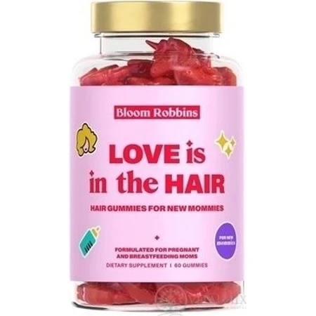 LOVE is in the HAIR - Hair gum for new moms 1×60 pcs, nutritional supplement for moms
