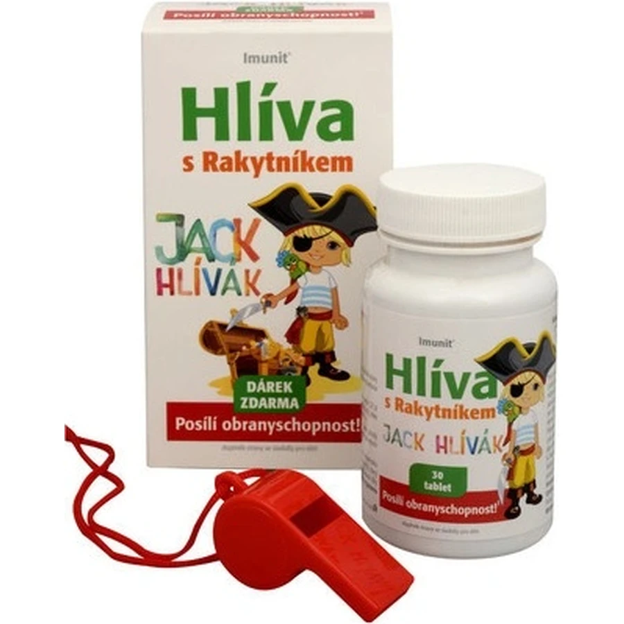 HLIVA Immunit con espino amarillo para niños JACK'S HEAD 1×30 tbl + regalo