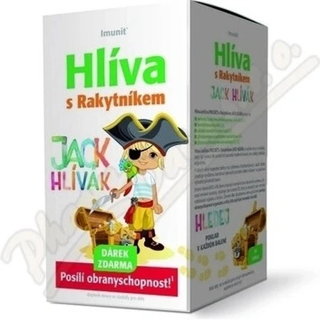 HLIVA Immunit con espino amarillo para niños JACK'S HEAD 1×30 tbl + regalo