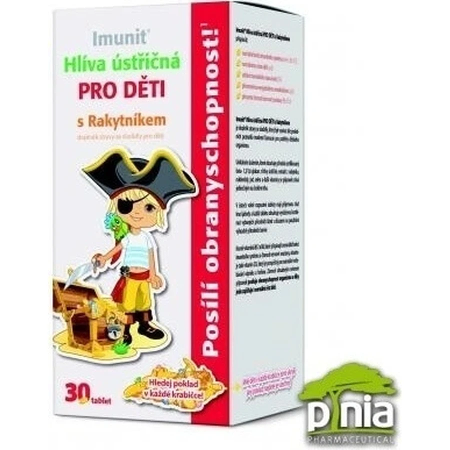 HLIVA Immunit con espino amarillo para niños JACK'S HEAD 1×30 tbl + regalo