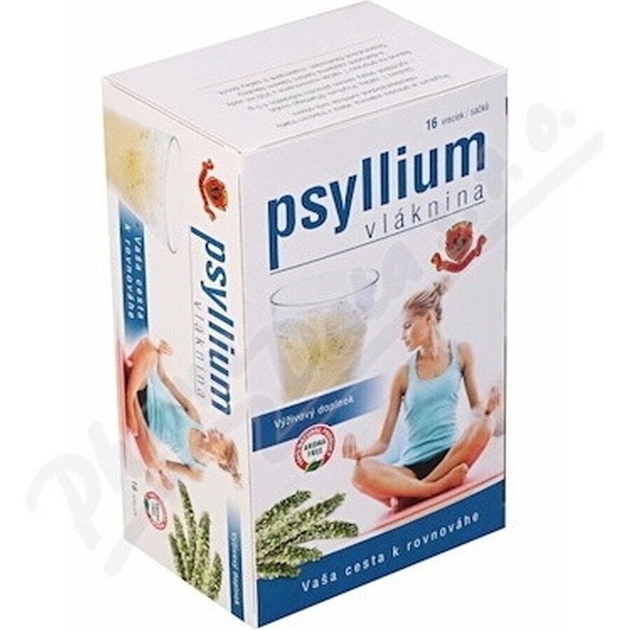 HERBEX PSYLLIUM 16×4,5 g, bevanda di fibre in polvere