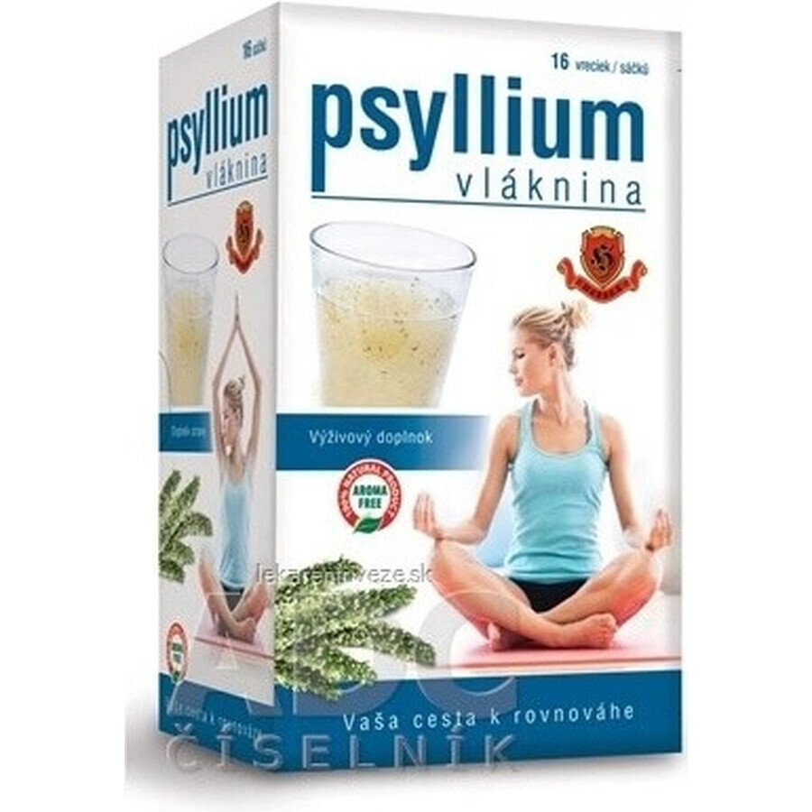 HERBEX PSYLLIUM 16×4,5 g, bevanda di fibre in polvere