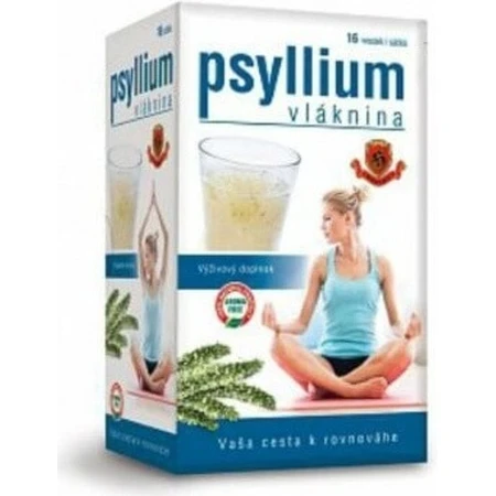 HERBEX PSYLLIUM 16×4,5 g, Ballaststoff-Getränkepulver