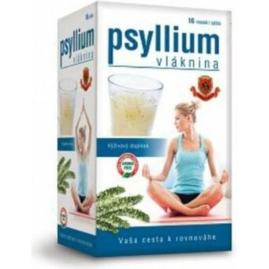 HERBEX PSYLLIUM 16×4,5 g, bevanda di fibre in polvere