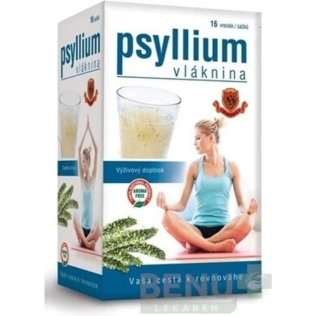 HERBEX PSYLLIUM 16×4,5 g, Ballaststoff-Getränkepulver