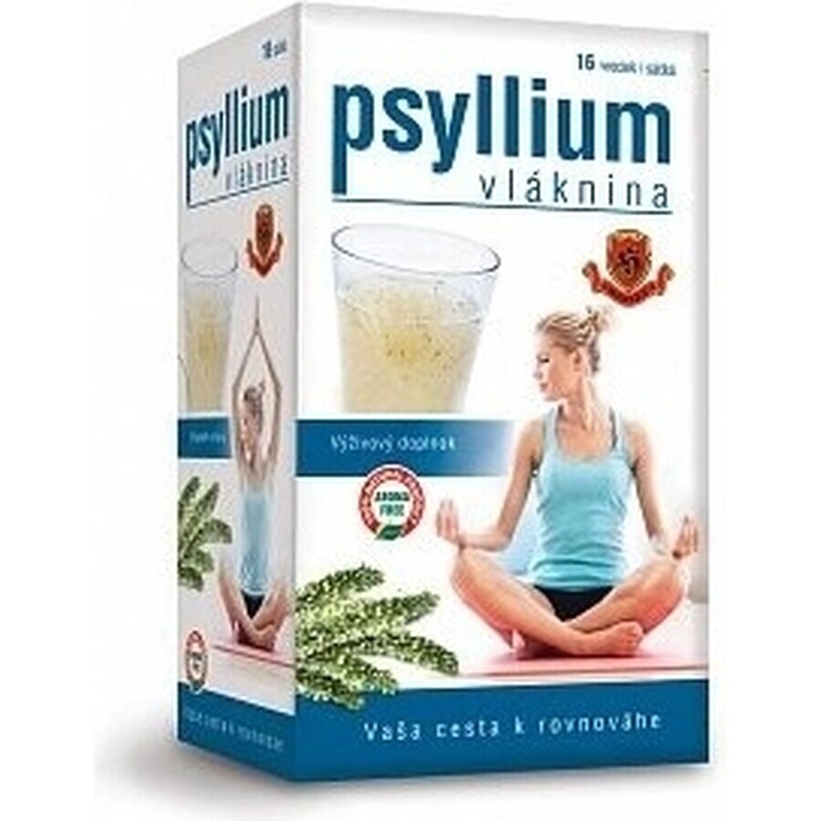 HERBEX PSYLLIUM 16×4,5 g, bevanda di fibre in polvere