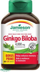 JAMIESON GINKGO BILOBA 1&#215;90 tbl, ginkgo