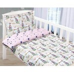 Ropa de cama infantil AGÁTA 90/086 búho en una rama 90x135,45x60 Ropa de cama infantil AGÁTA 90/086 búho en una rama 90x135,45x60