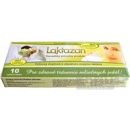 LAKTAZAN Tabletten 1×10 tbl, Laktaseenzym mit Minzgeschmack