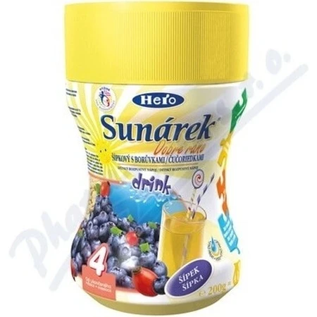 Sunar Lösliches Getränk Hagebutte mit Cranberry 1×200 g