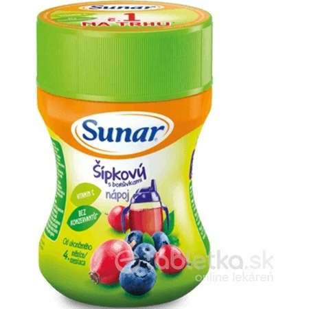 Sunar Lösliches Getränk Hagebutte mit Cranberry 1×200 g