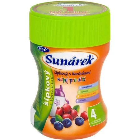 Sunar Lösliches Getränk Hagebutte mit Cranberry 1×200 g