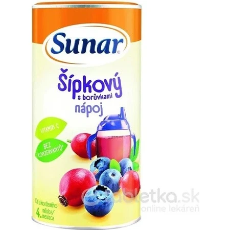 Sunar Lösliches Getränk Hagebutte mit Cranberry 1×200 g