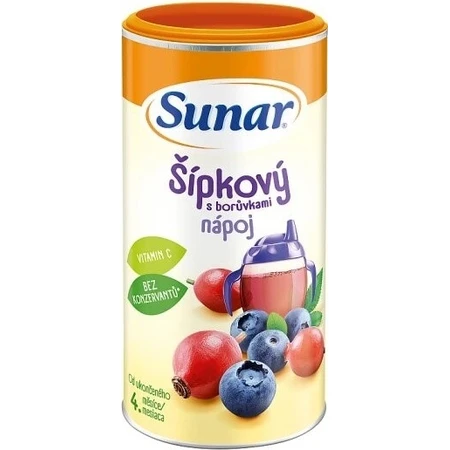 Sunar Lösliches Getränk Hagebutte mit Cranberry 1×200 g