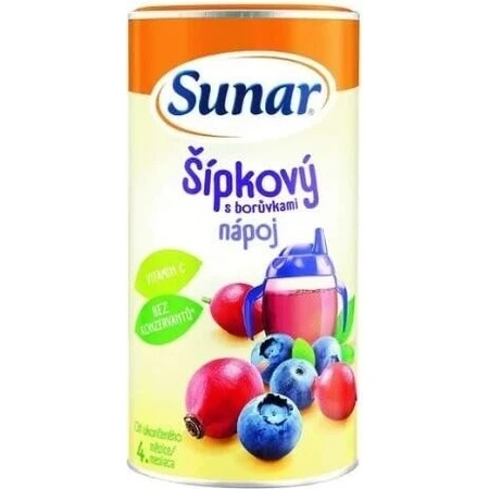 Sunar Lösliches Getränk Hagebutte mit Cranberry 1×200 g