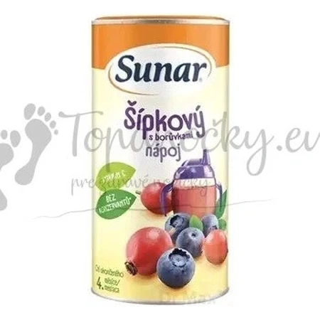 Sunar Lösliches Getränk Hagebutte mit Cranberry 1×200 g