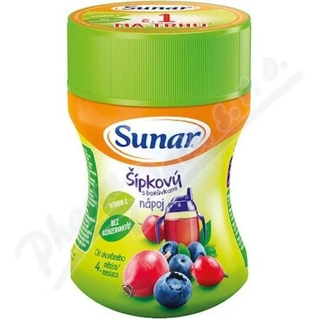 Sunar Lösliches Getränk Hagebutte mit Cranberry 1×200 g