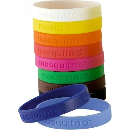 MosquitNo Pulsera con aroma de citronela de liberación regular 1×1 ud, pulsera antimosquitos