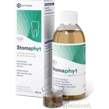 Eneo Stomaphyt fluoridevrij mondwater 1×250 ml, mondwater
