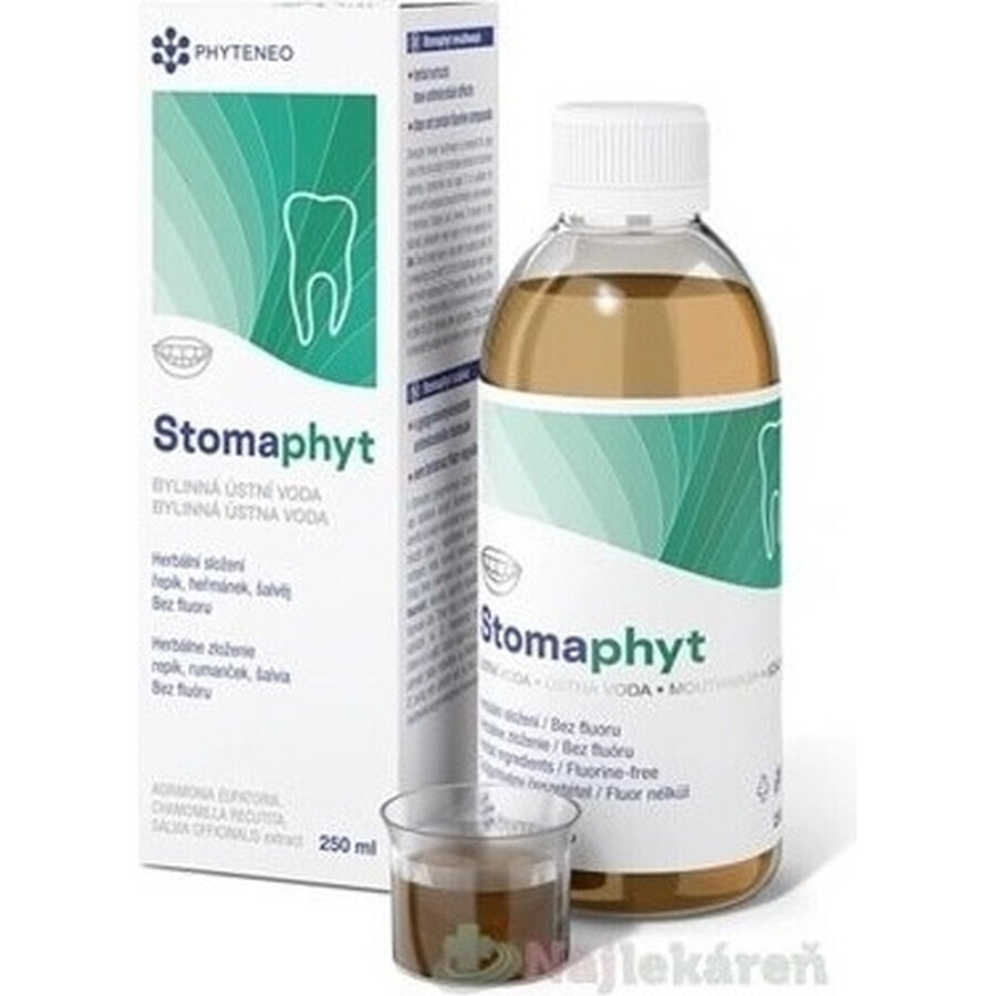 Eneo Stomaphyt apă de gură fără fluor 1×250 ml, apă de gură