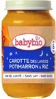 BABYBIO bio zanahoria calabaza y arroz 1&#215;200 g, snack vegetal bio