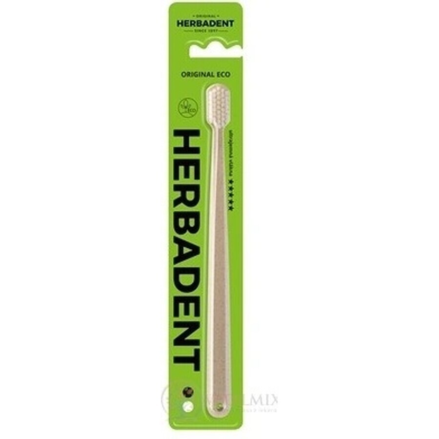 Zahnbürste HERBADENT Original ECO ECO Ultra Soft 1×1 Stück, Zahnbürste
