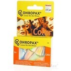 Ear inserts OHROPAX COLOR 1×8 pcs in plastic packaging