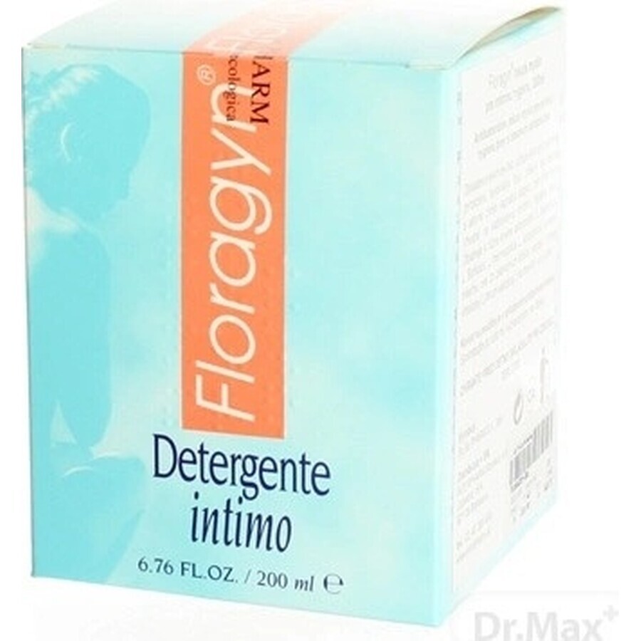 Liquid soap FLORAGYN Intimate 1×200 ml for intimate parts Liquid soap FLORAGYN Intimate 1×200 ml for intimate parts