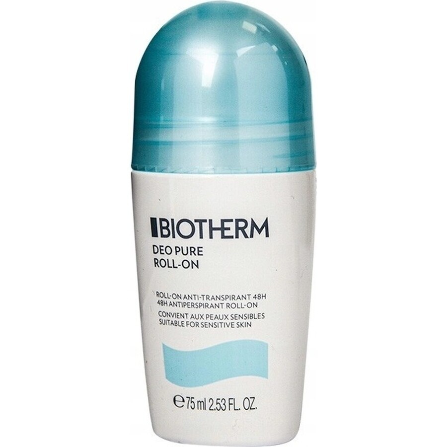 Biotherm Deo Pure Antitranspirante sin alcohol Deo Pure 1×75 ml, perlas antitranspirantes Biotherm Deo Pure Antitranspirante sin alcohol Deo Pure 1×75 ml, perlas antitranspirantes