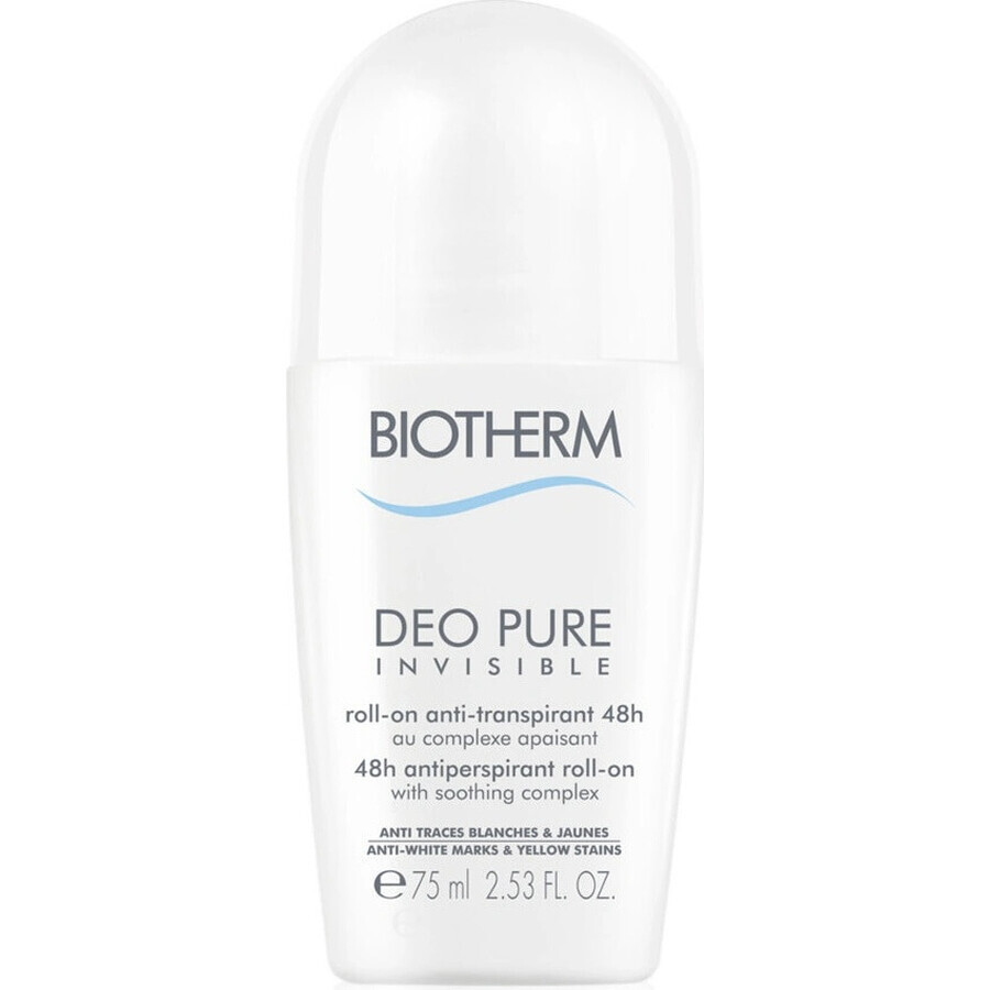 Biotherm Deo Pure Antitranspirante sin alcohol Deo Pure 1×75 ml, perlas antitranspirantes Biotherm Deo Pure Antitranspirante sin alcohol Deo Pure 1×75 ml, perlas antitranspirantes