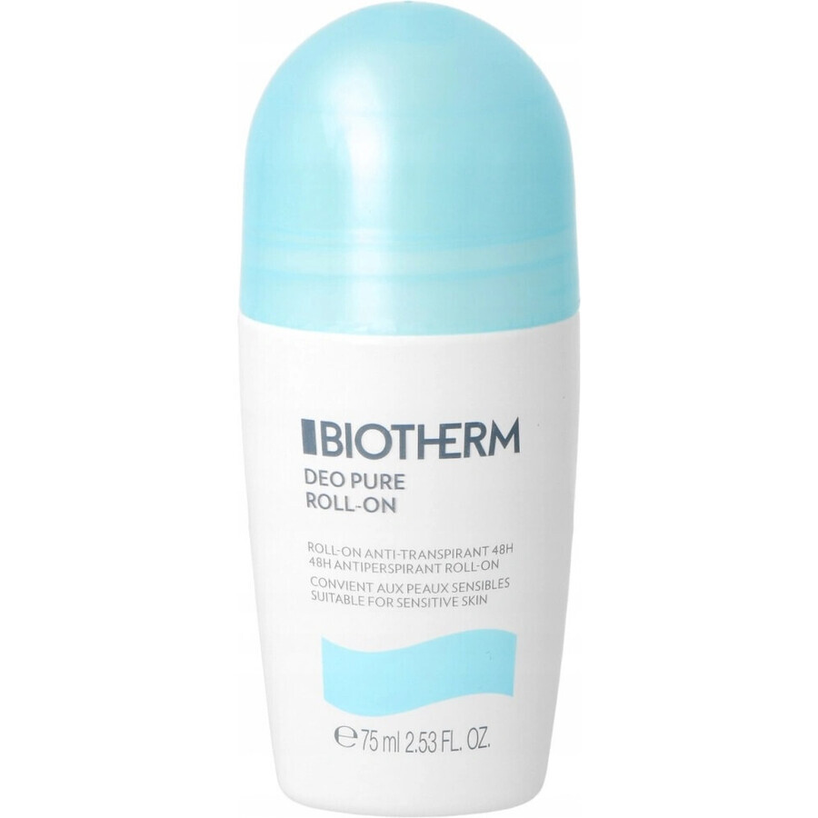 Biotherm Deo Pure Antitranspirante sin alcohol Deo Pure 1×75 ml, perlas antitranspirantes Biotherm Deo Pure Antitranspirante sin alcohol Deo Pure 1×75 ml, perlas antitranspirantes