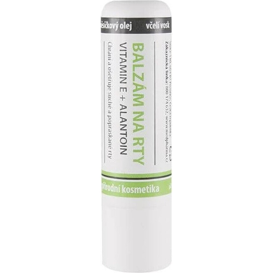 MedPharma Lip balm with vitamin E + allantoin 1×4,8 g, lip balm