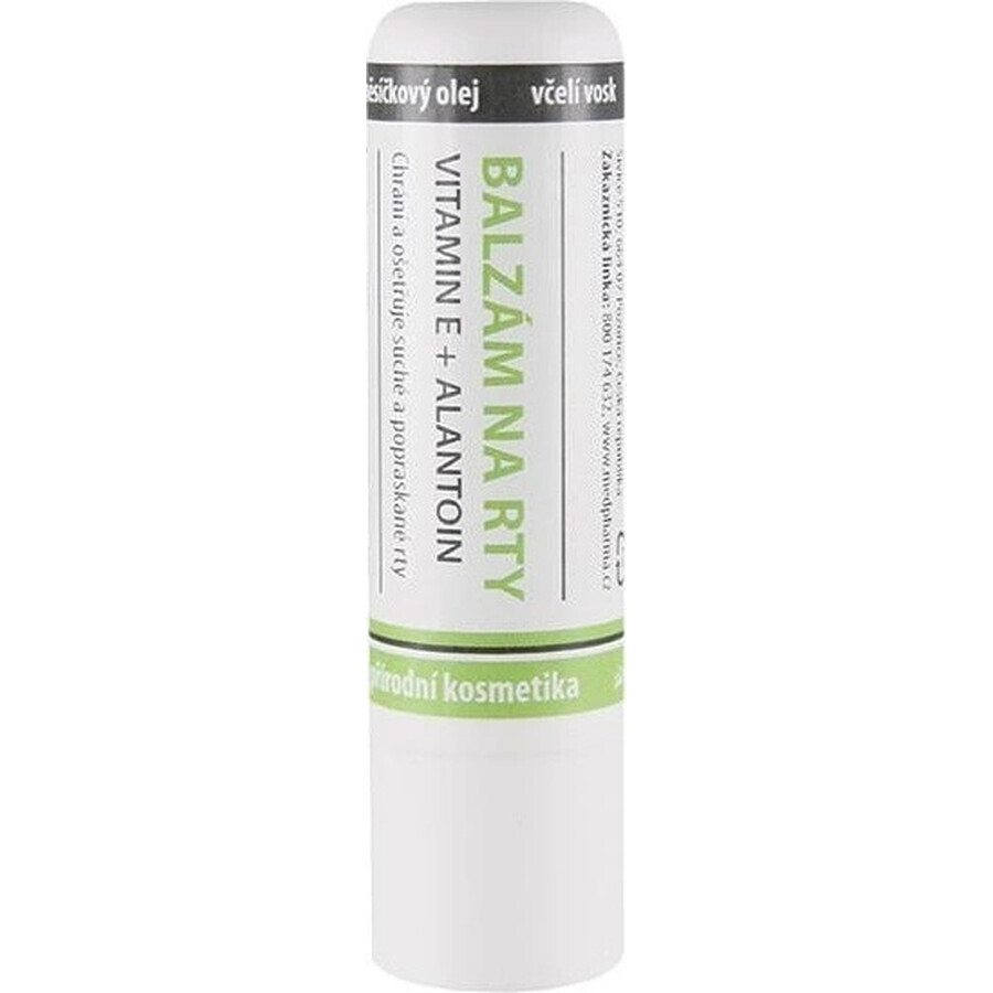 MedPharma Lip balm with vitamin E + allantoin 1×4,8 g, lip balm